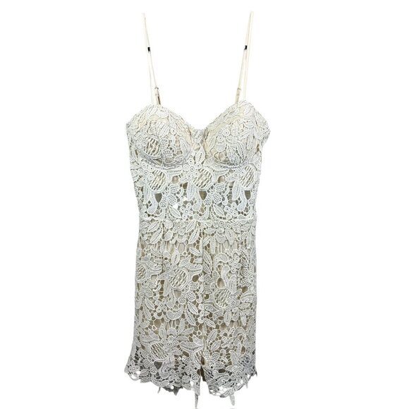 @ Balance Women's Ivory Knitted Romper - Picture 1 of 6